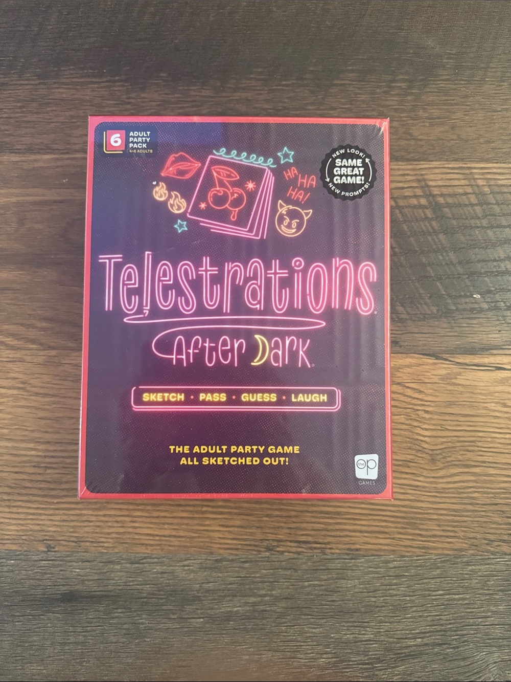 Telestrations After Dark Party Game - Brand New